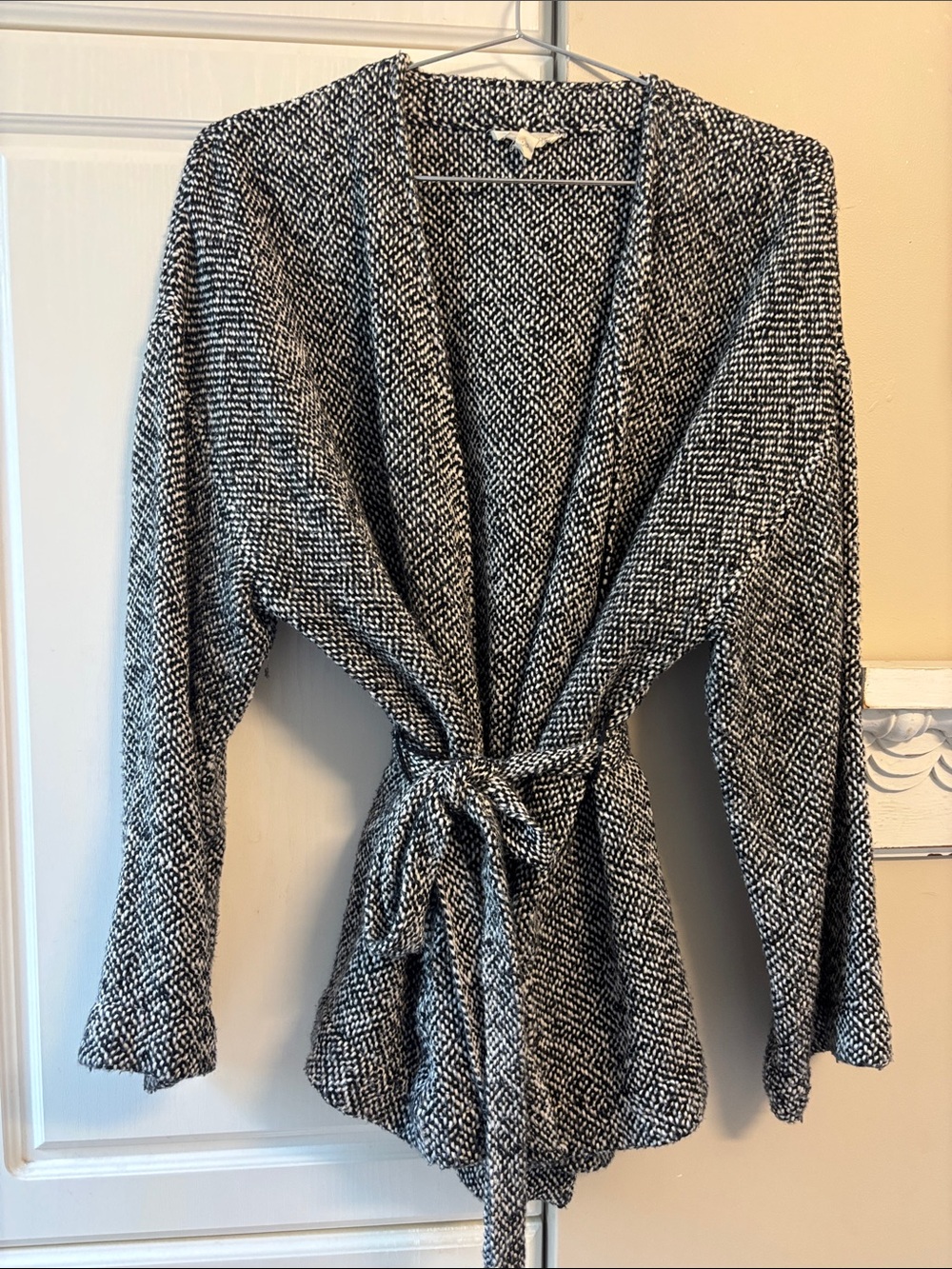 Eileen Fisher cotton knit kimono